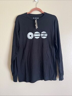 BTS Long Sleeve Black Tee